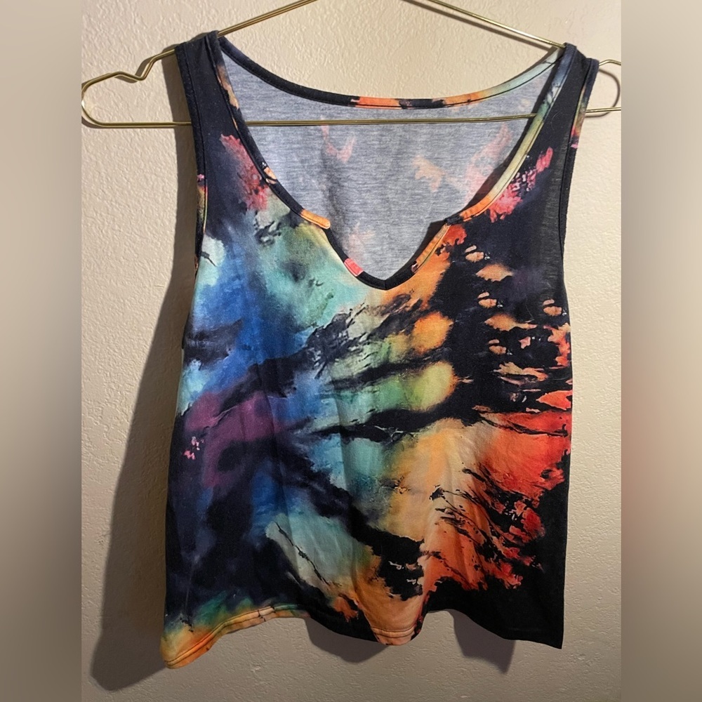 Shein Girls Colorful Tie dye Tank Top- XL
